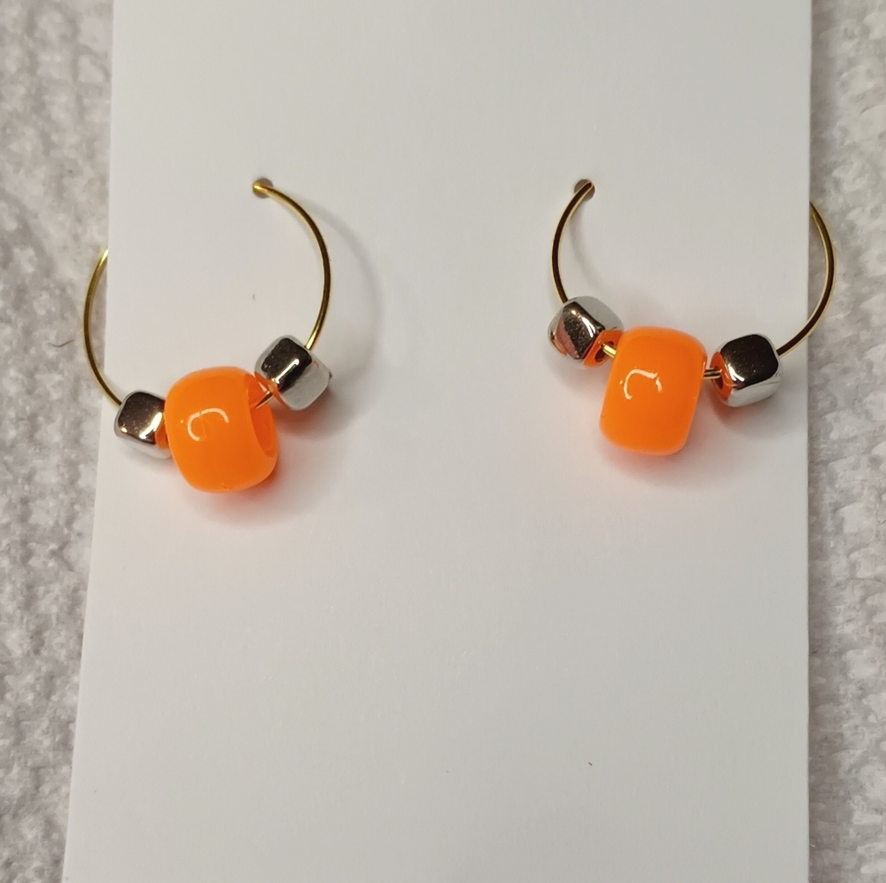 🎈3 for $10🎈Hand Crafted Hoop Earrings